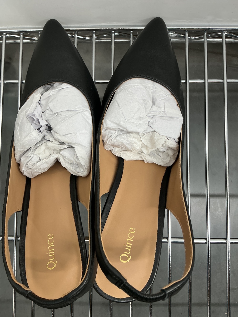 Italian Leather Slingback 75mm Heel